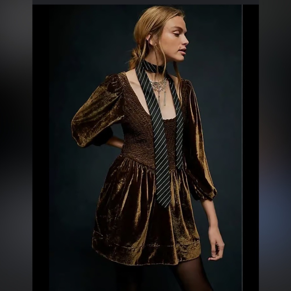 Free People Farrier velvet dress
